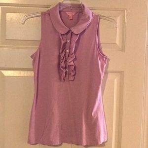Lilly Pulitzer Drew Top in Lilac